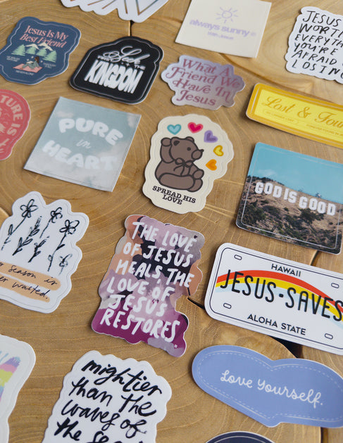 Elevated Faith 10 Random Stickers