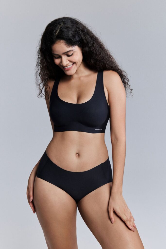 Barely Zero Anchored Cup Classic Bra Effortless Comfort & Natural Support