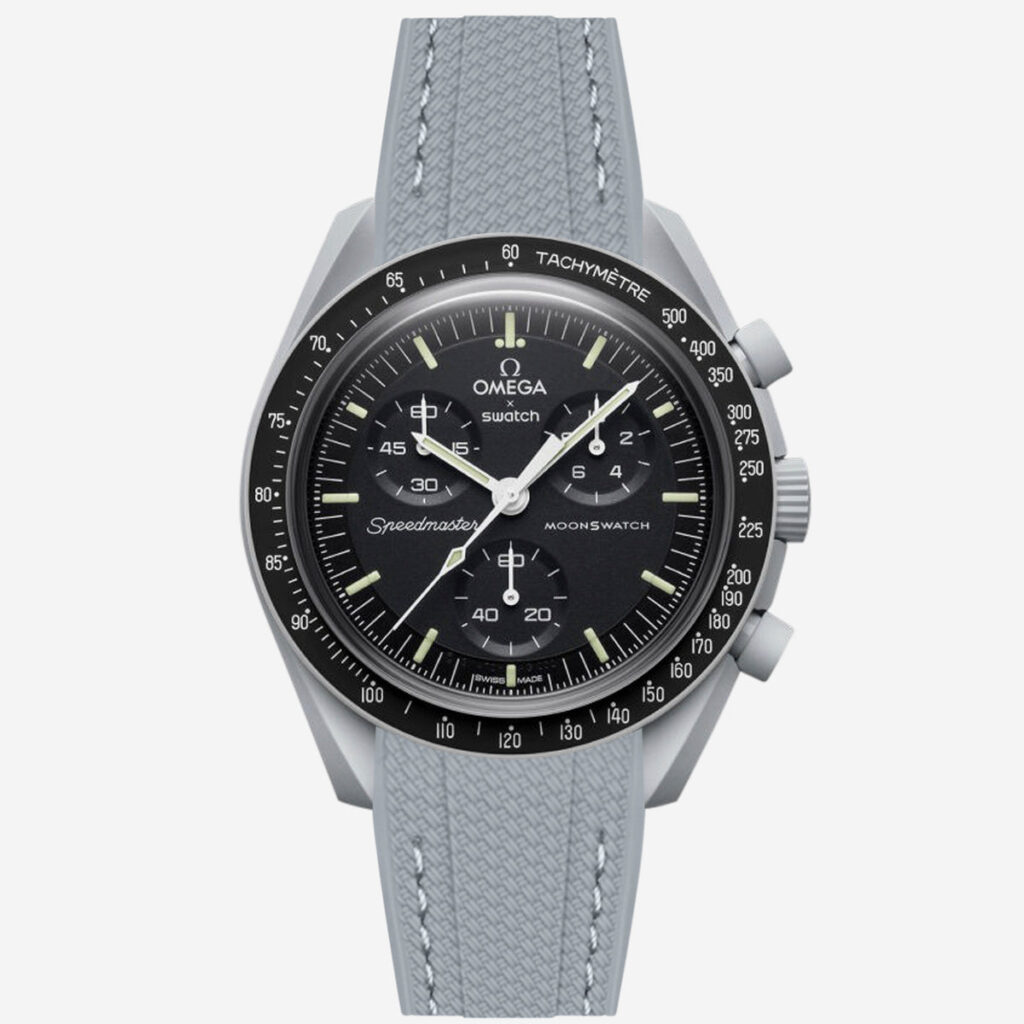 Rubber Strap for Omega X Swatch MoonSwatch Mission to the Moon
