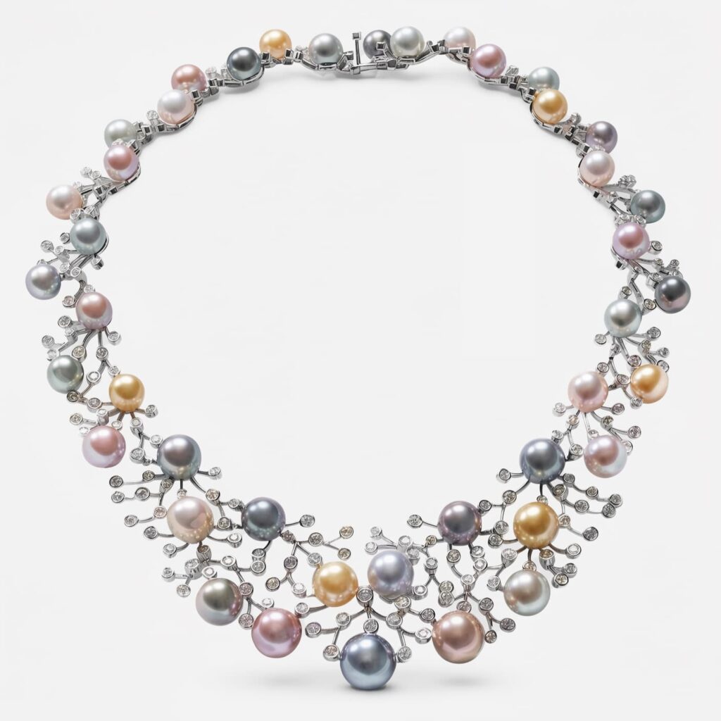 Starlit Harmony Necklace: Celestial Grace