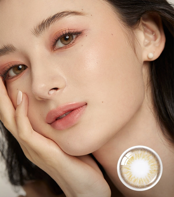 OLENS 1 Day French Gold 3con Hazel Natural Creamy Edge